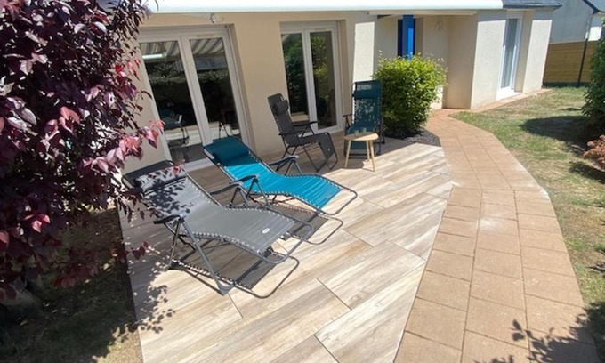 Arzon Casa | Maison charmante proches plages - 9 pers. - jardin, vélos, calme - Arzon - FR-1-639-22