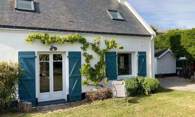 Le Palais Casa | Maison Charme 3 Chambres, Grand Jardin Paysagé, Proche Le Palais, Idéale Famille - FR-1-418-15