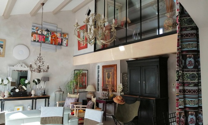 Mornac-sur-Seudre Villa | Villa contemporánea cerca del océano para familia o pareja