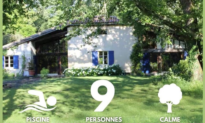 Balizac Casa | Maison de vacances en pleine nature avec piscine