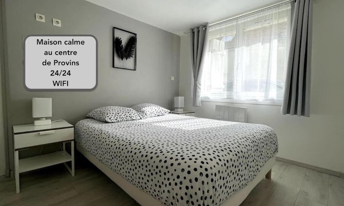 Provins Apartamento | Maison de ville, centre de Provins