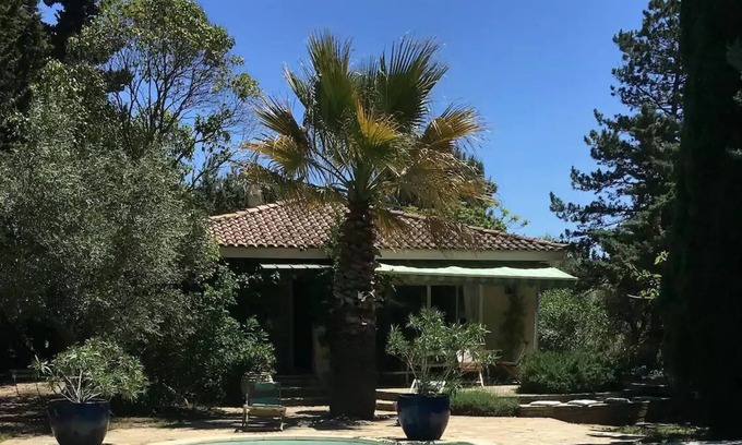 Saint-Hilaire-d'Ozilhan Casa | Maison Avec Piscine
