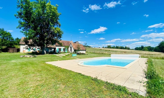 Saint-Martin-de-Nigelles Casa | Maison à 1h de Paris Avec Piscine