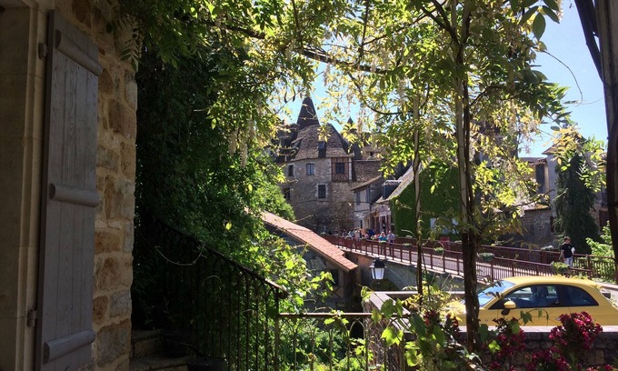 Carennac Casa | Maison La Terrasse **** y su vista excepcional sobre el Dordoña y Carennac