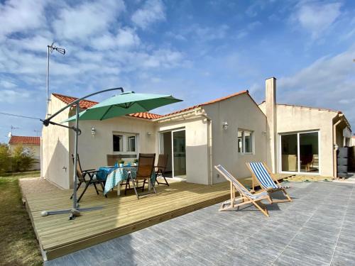 Bretignolles-sur-Mer Casa | Maison Rénovée: 300m de la Mer, Terrasse, Jardin, WIFI, Animaux Ok - FR-1-231-281