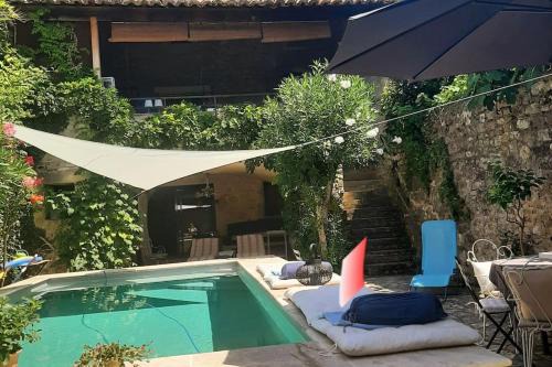 Collorgues Casa | Maison typique provençale - Piscine privée - Clim