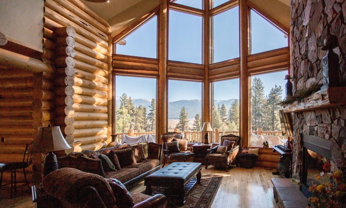 New Meadows Casa | Majestuosa cabaña con impresionantes vistas; Cerca del campo de golf Brundage & MeadowCreek
