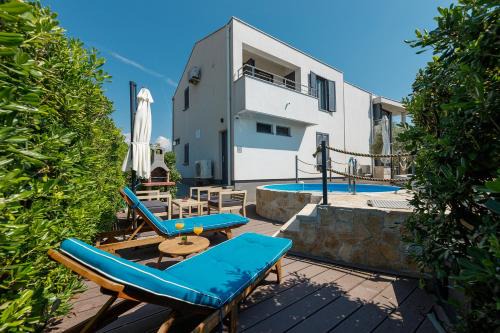 Privlaka Apartamento | MALO Ferienvilla Privlaka, Pool, Boje, WI-FI, Wallbox
