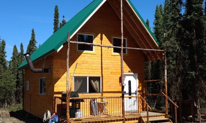 Funny River Cabina | Alquiler de cabañas: Soldotna, cerca del río Kenai, ideal para familias, ideal para pescadores