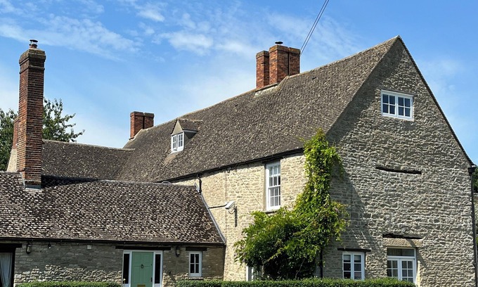 Kidlington Casa | Manor House - amplia mansión georgiana en una aldea junto al canal