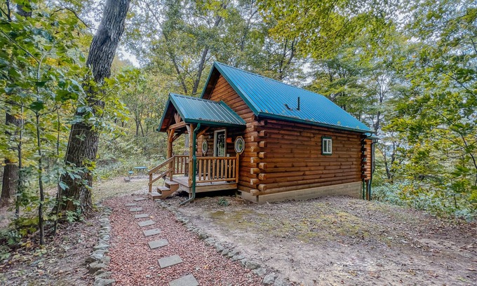 Laurelville Cabina | Maple Lane Cabin-Cabaña-Baño privado-Estándar