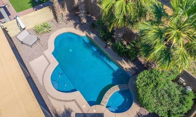 Maricopa Casa | Maricopa Retreat |Pool | Spa | Game Room