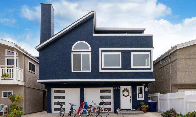 Silver Strand Casa | Mark's @ Silverstrand Beach House - Casa de vacaciones de 3 pisos.