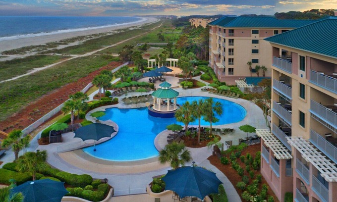 Palmetto Dunes Complejo | 🌴 Marriott Barony Beach Club✨ Experience Paradise in a 2BR Villa - Sleeps 8!
