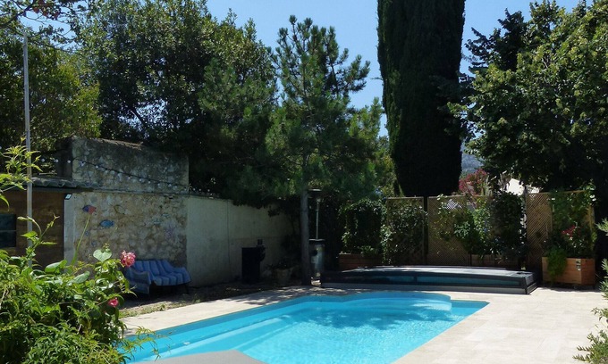 Les Baumettes Casa | Marseille Maisonette, Heated Pool and SPA