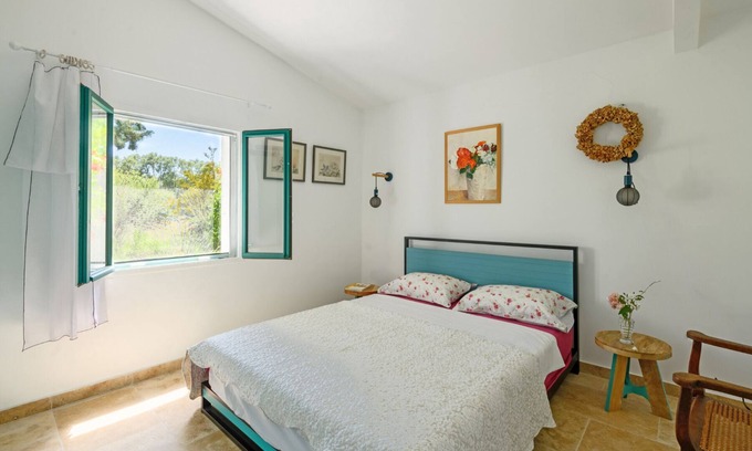 Mouries Casa | Casa-Mas de l'aube-Baño en la habitacion-Vista al campo