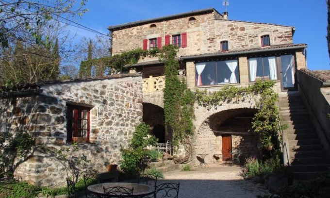 Banne Casa | Mas l'Esquirou - Authentic Ardèche mas with swimming pool, wooded garden