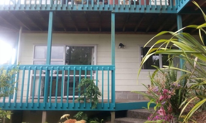 Russell Apartamento | Apartamento con jardín en la bahía de Matauwhi