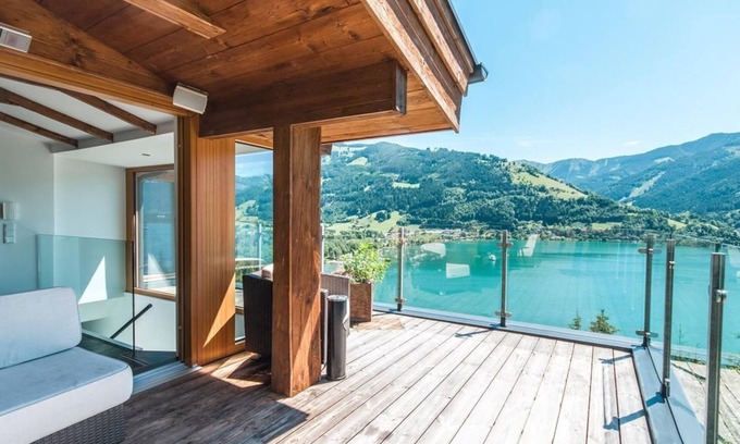 Zell am See Apartamento | Max Panorama by we Rent - Designer Chalet mit Terrasse & Seeblick