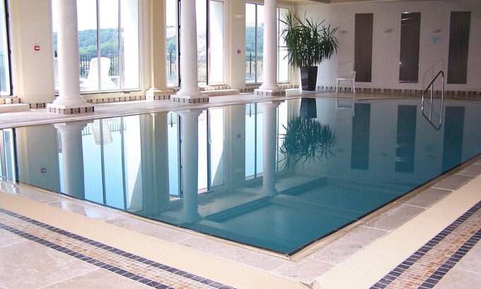 Axbridge Cabaña | Idílico relajante Casa de Campo, perro amigable el uso gratuito de la piscina y el gimnasio