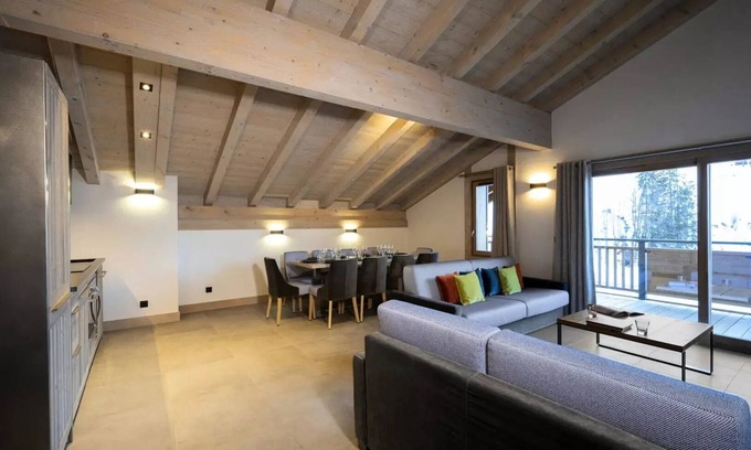 Le Grand-Bornand Apartamento | MGM Hotels & Residences - Residence Le Roc des Tours **** - 5 Room Duplex Apartment 10 People