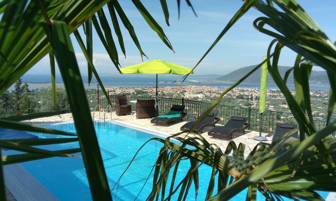 Apolpaina Apartamento | Micro Lemoni 55 m² 2x terrazas vista al mar / vista a la ciudad WiFi aire acondicionado 2x WC´s NUEVA piscina
