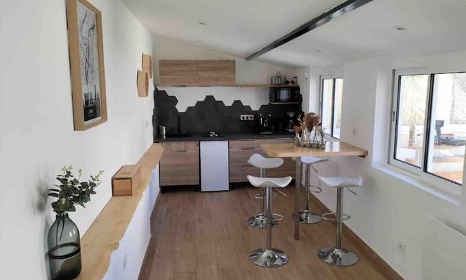 Santy - La Plaine Apartamento | Micro maison Lyon 8/Parking/Terrain de pétanque