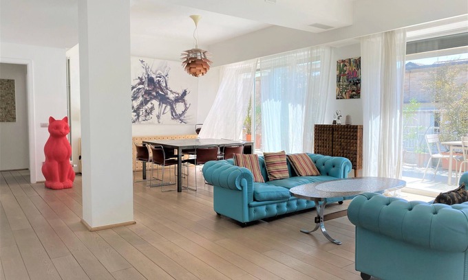 San Vittore Apartamento | Milano City Design Apartment: modern and stylish house with terrace, city center