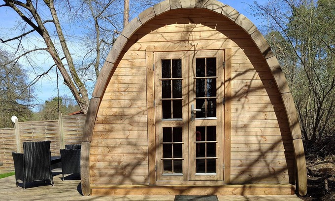 Oberhavel Cabina | Mini hotel by the lake in the Mecklenburg Lake District, sleeping barrel