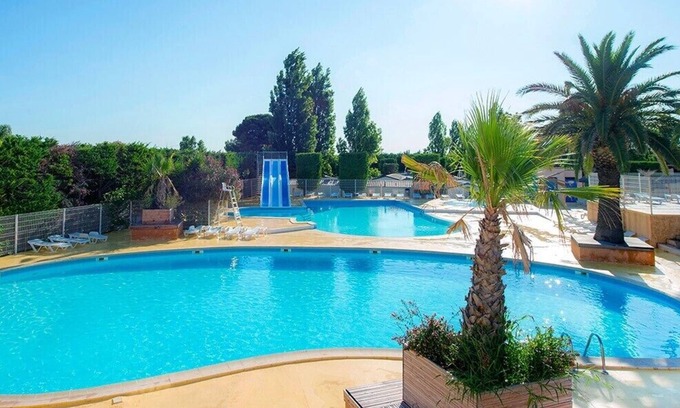 Vic-la-Gardiole Casa | Mobil-Home 2 habitaciones camping 4 *