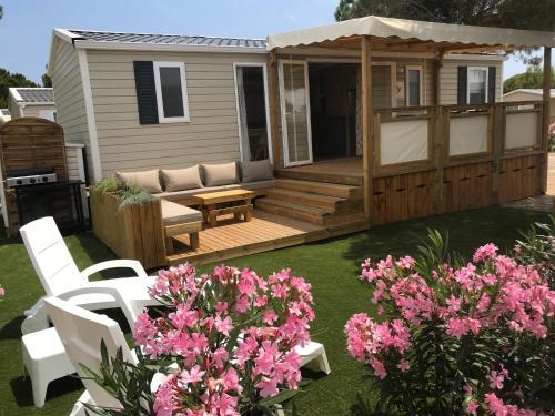 Canet-Plage Casa | MOBIL HOME camping le Mar Estang bord de plage