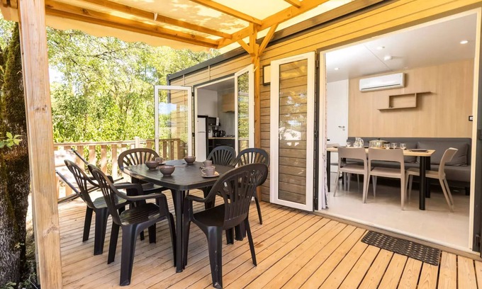Crayssac Casa | Mobil home Comfort - 3 Schlafzimmer 6 Personen