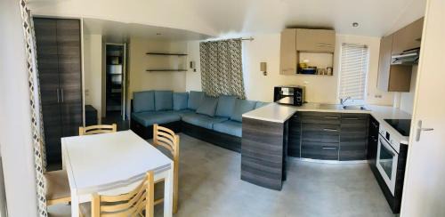 Anduze Otro | Mobil home de standing à la Porte des Cévennes sur un terrain arboré et ombragé