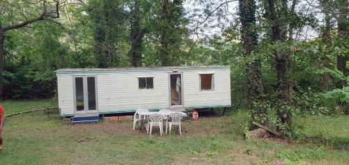 Escaro Otro | mobil home en pleine nature avec piscine proche