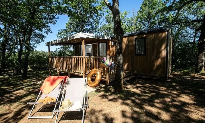 Loupiac Casa | Mobilheim Privilege Saint Cirq Lapopie 2 Ch - TV 6 Personen