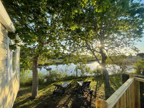 Lege-Cap-Ferret Otro | Mobil home XXL - Bord LAC - CAMPING Les Viviers - Lège cap ferret