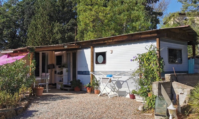 La Rouviere Casa | Mobile home outside campsite 7km from the beach
