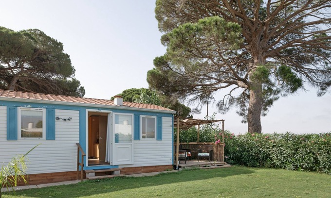 San Ambrosio Casa | Mobil Home 'Calma' con vistas a la montaña, terraza compartida y aire acondicionado