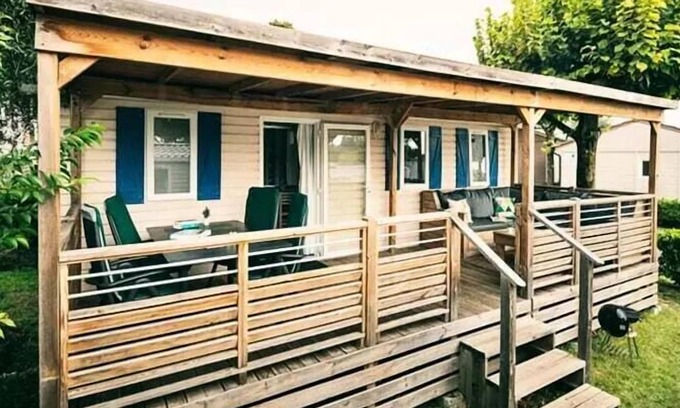 Guerard Casa | Mobile-home | Comfort | 3 Bedrooms | 6 sleeps | Raised terrace | A/C