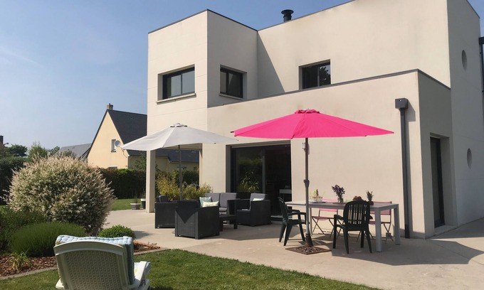 Merville-Franceville-Plage Casa | Modern and welcoming house, close to the beach