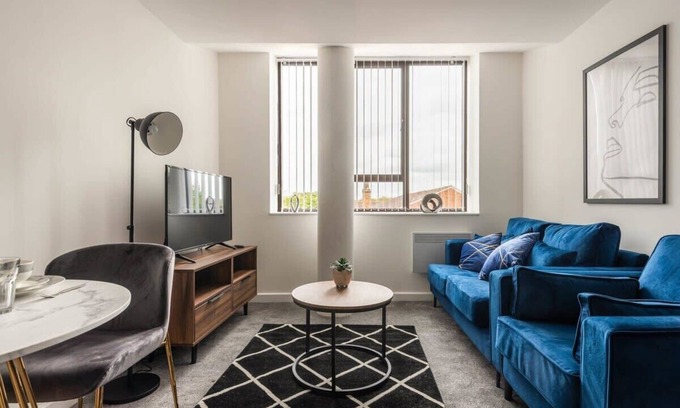 Retford Apartamento | Modern 1 Bed Apartment in Central Retford
