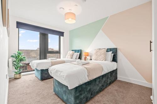 Vauxhall Apartamento | Modern 2-Bedroom Apt, Guests 4, Ample Parking, Wi-Fi, Family, City Centre