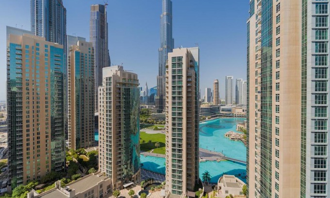 Downtown Dubai Apartamento | Modern 2BR in Burj Khalifa View Blvd Central-2002