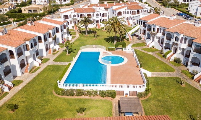 Sant Jaume Mediterrani Apartamento | Moderno apartamento en complejo con piscina - Girasols Gardens Sup