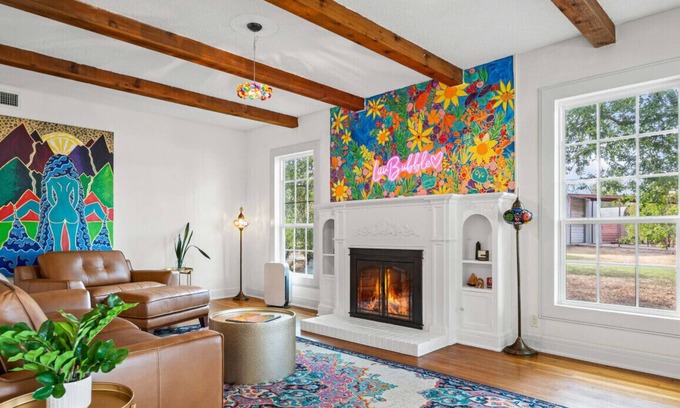 Austin Casa | Modern Austin Pool House | Hot Tub, Sauna, Gym | Pet-Friendly Southwest Gem