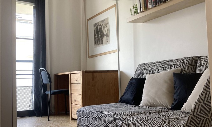 Gentilly Casa | Modern Bright Loft South Paris. Direct Connection to Metro and Airport. Parking