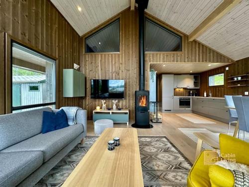 Svingvoll Casa | Modern cabin Skeikampen with ski-in out cross country trails & great view