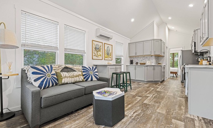 Fredericksburg Cabina | Modern Classic Cabin at the SKYE Texas Hill Country Resort!