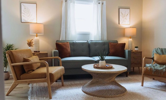 Johnson City Apartamento | Modern Farmhouse 2 Bed Apartment