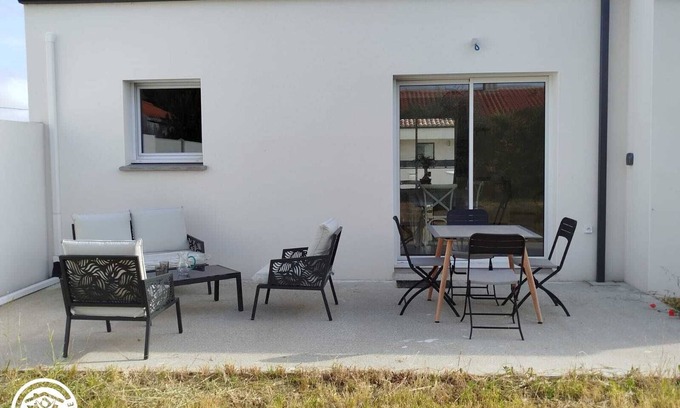 La Barre-de-Monts Cabaña | Casa moderna en La Barre-de-Monts con terraza y aparcamiento